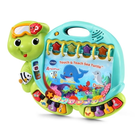 VTech Touch & Teach Sea Turtle™ Alphabet Toys Baby and Toddler Toys