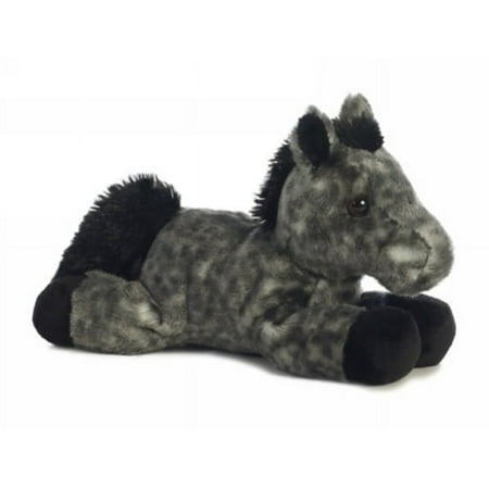 Aurora - Small Gray Mini Flopsie - 8" Storm - Adorable Stuffed Animal