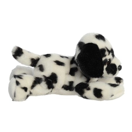 Aurora - Small White Mini Flopsie - 8" Dipper Dalmatian - Adorable Stuffed Animal