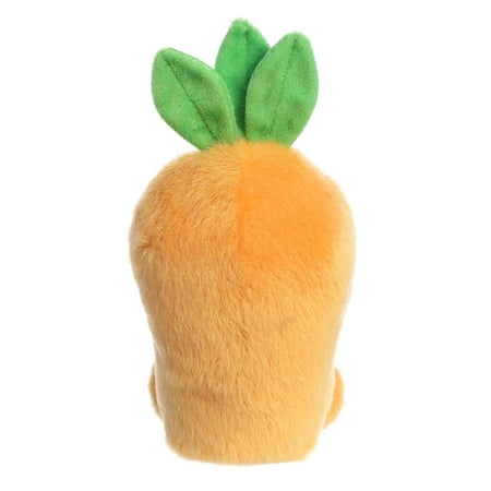 Aurora 5 in. Adorable Pocket-Sized Play Collectable Fun Cheerful Carrot Stuffed Animal Plush Toy, Orange