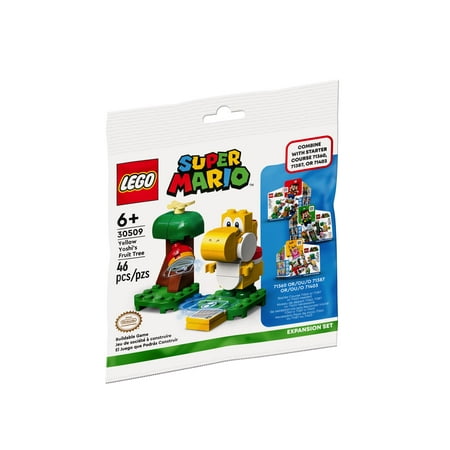 LEGO Super Mario Yellow Yoshi's Fruit Tree Polybag Set (30509)