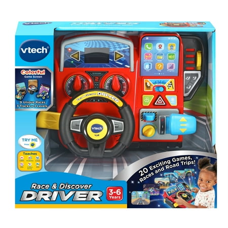 VTech Race & Discover Driver Electronic Learning Systems, Baby and Toddler Toys