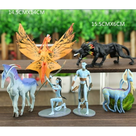 Avatar 8PCS Dolls Birthday Cake Model Solid Home Furnishing Children's Toys(TYPE-A)