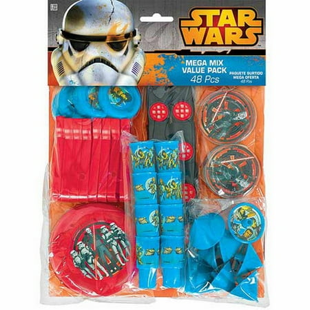 Star Wars Rebels Kids Birthday Party Toy 48 pc. Value Favor Pack