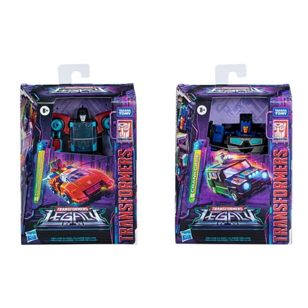 Transformers Legacy Pointblank and Crankcase Kids Toy Action Figure for Boys & Girls