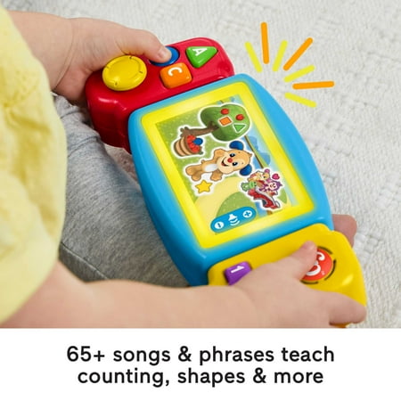 Fisher-Price Laugh & Learn Twist & Learn Gamer Pretend Video Game Learning Toy for Infant & Toddler