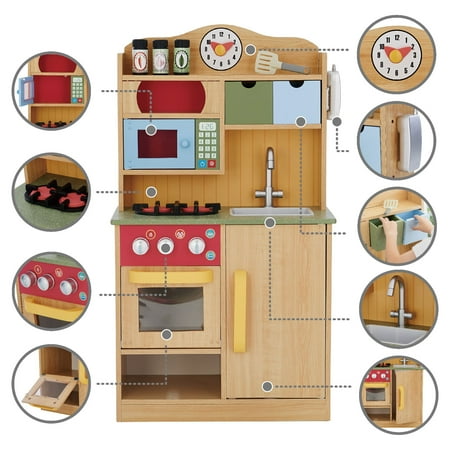 Little Chef Florence Classic Wooden Play Kitchen