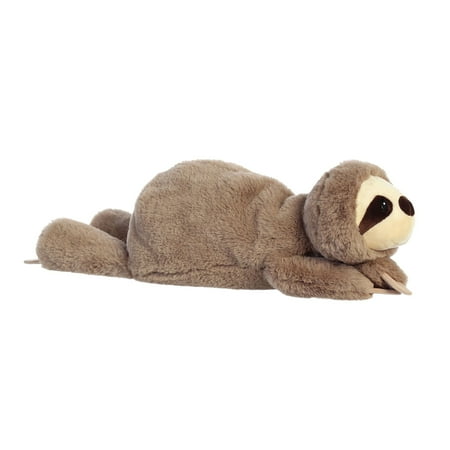 Aurora - Large Brown Snoozles - 18" Sloth - Laid-back Stuffed Animal