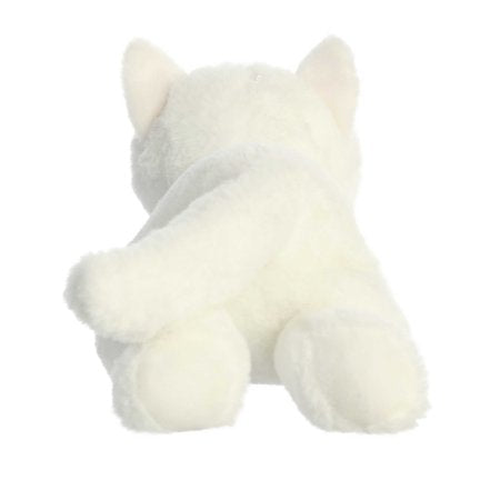 Aurora - Medium White Flopsie - 12" Precious White Kitty - Adorable Stuffed Animal