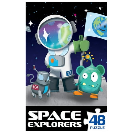 Space 48 Pieces Interlocking Jigsaw Puzzle for Kids